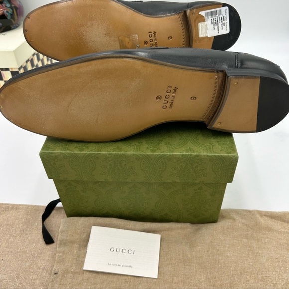 Men’s Gucci Jordan horse fit leather loafer size 9 fits 10 US made in Italy - Picture 7 of 11